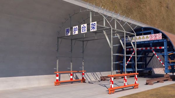 银州区隧道施工动画制作公司 - 隧道施工工艺和施工方法 - 隧道施工汇报动画视频 - bim 工程施工动画